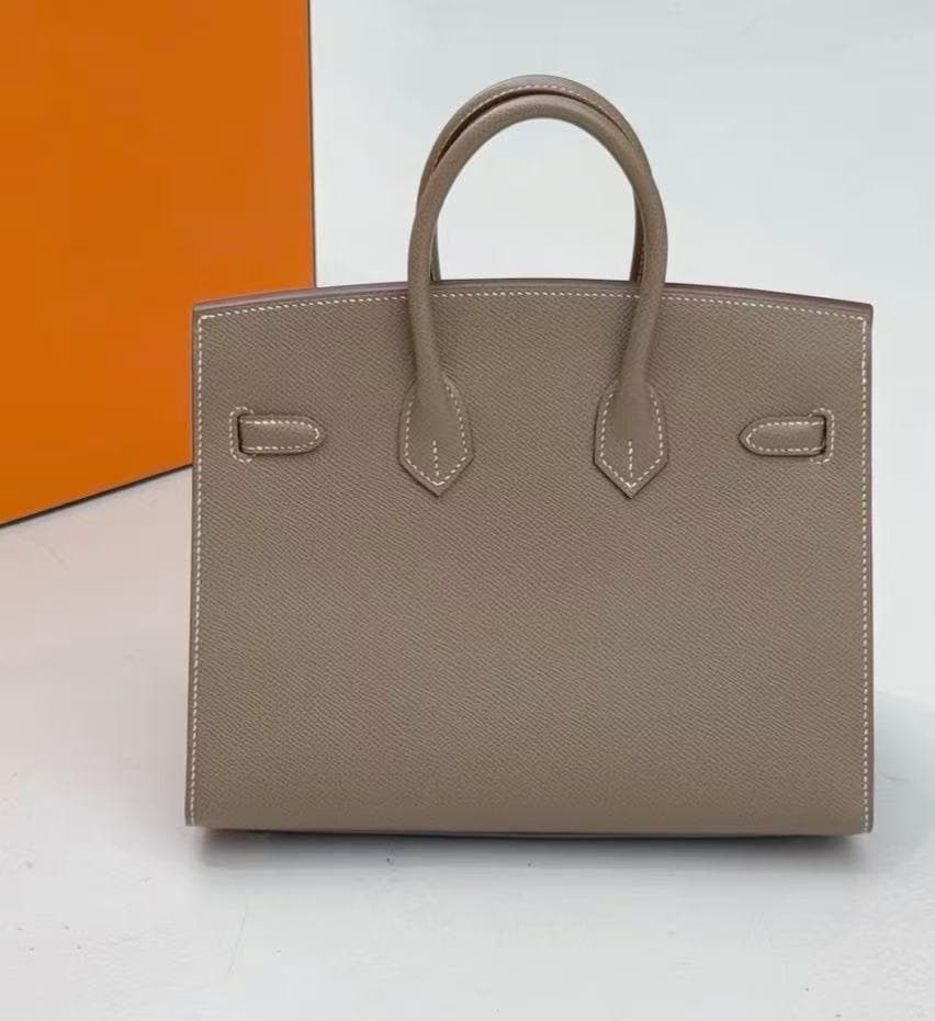 希少✨ 状態良好 バーキン スタイル ベージュ ハンドバッグ ゴールド金具