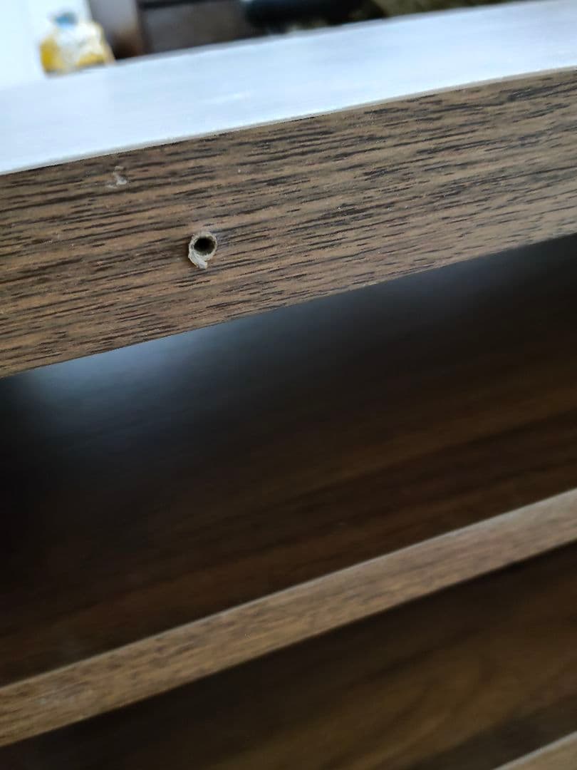 テレビボード150cm　50vサイズまで対応　ブラウン　テレビ台