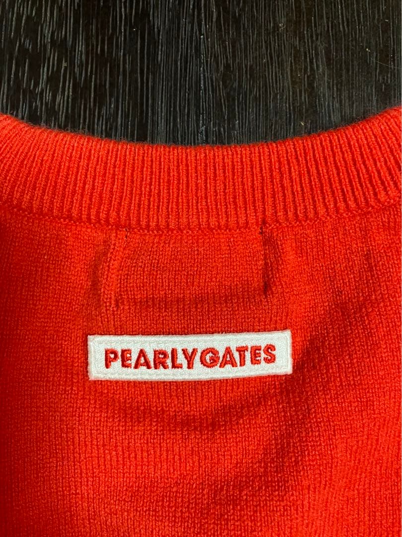 PEARLY GATES オレンジ セーター サイズ0