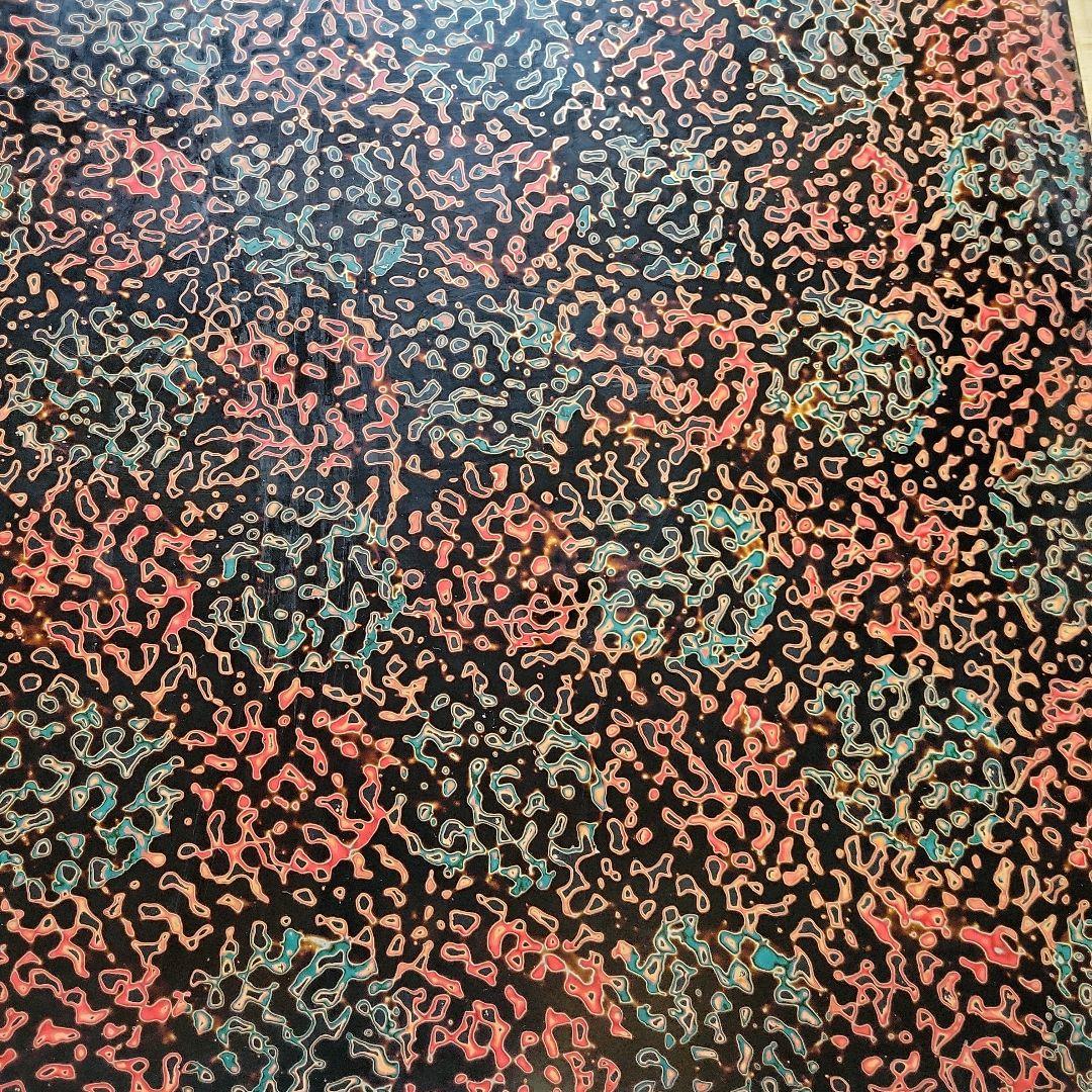 津軽塗 座卓 ガラス板付き