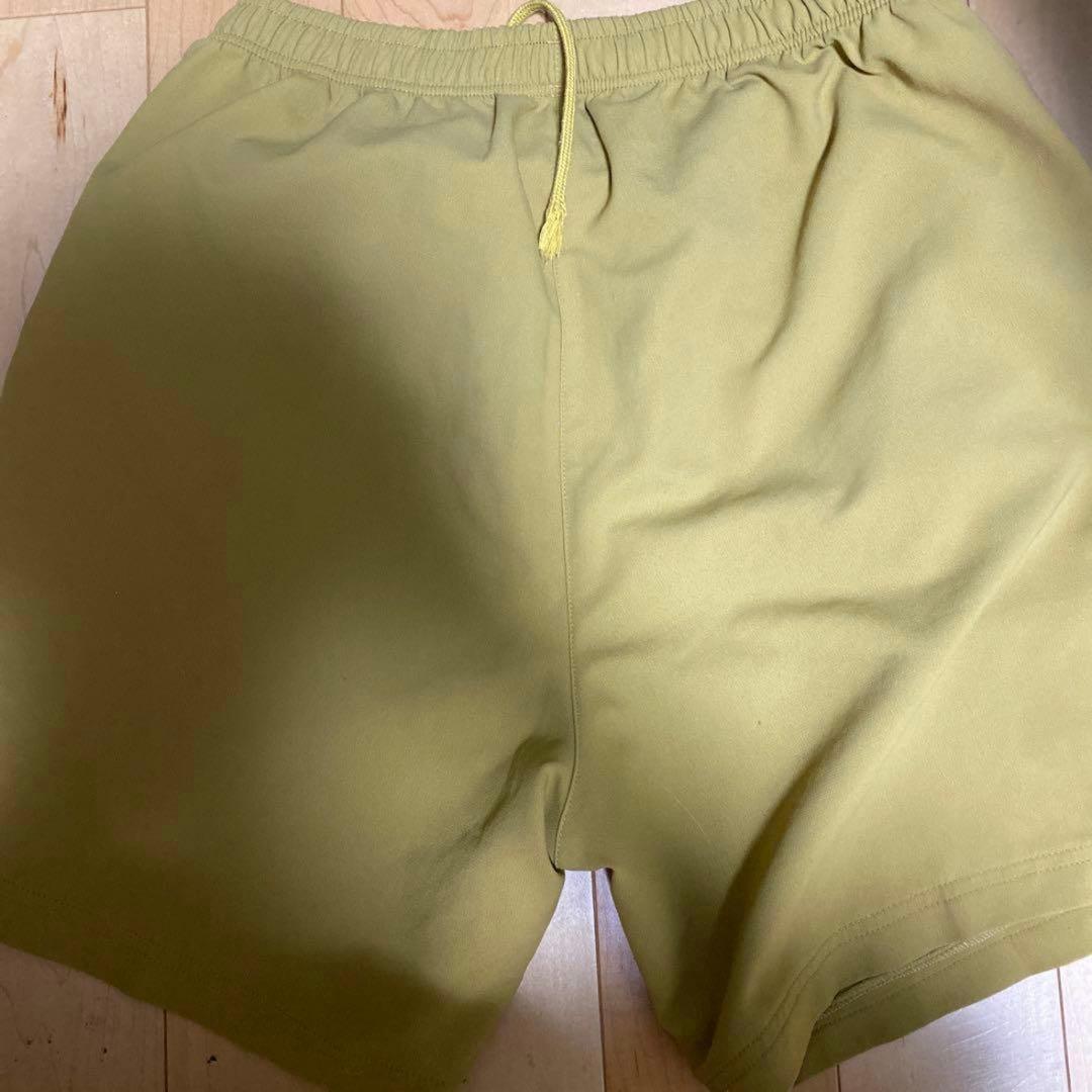 ヨネックス茶色キャメルゴールドLソフトテニスパンツ