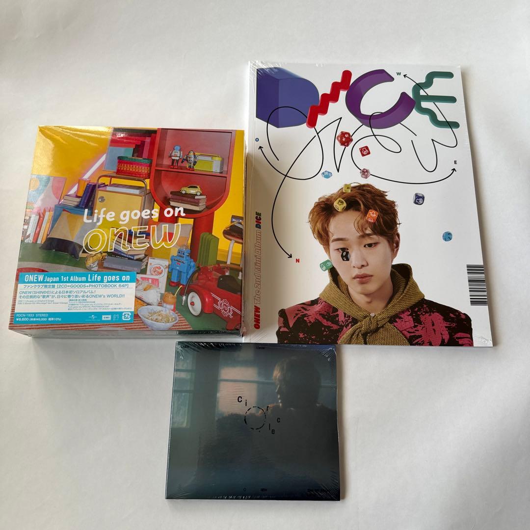 SHINee ONEW オニュ CD セット　新品・未開封