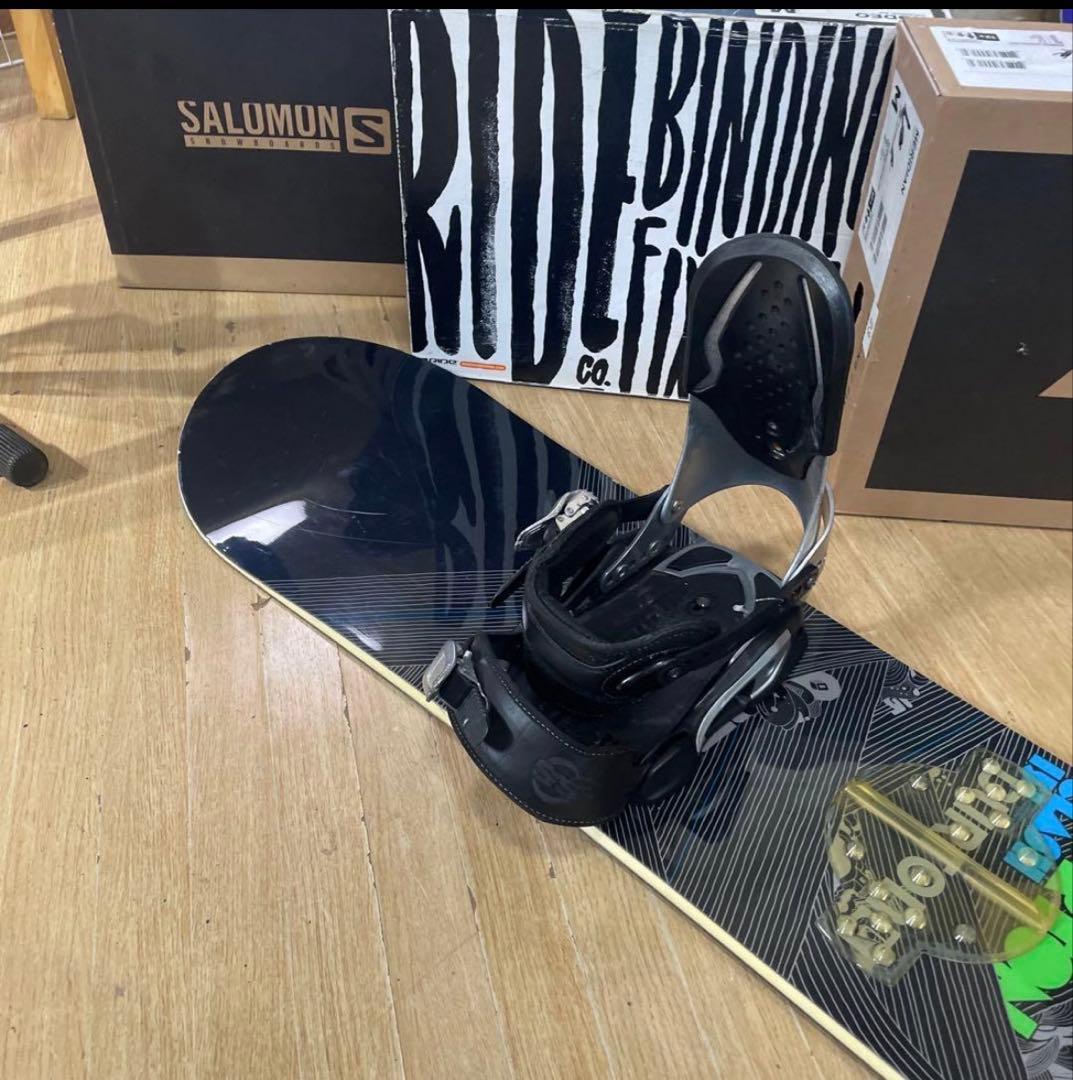 【初心者おすすめ】BURTON CLASH 151cm × DRAKE セット