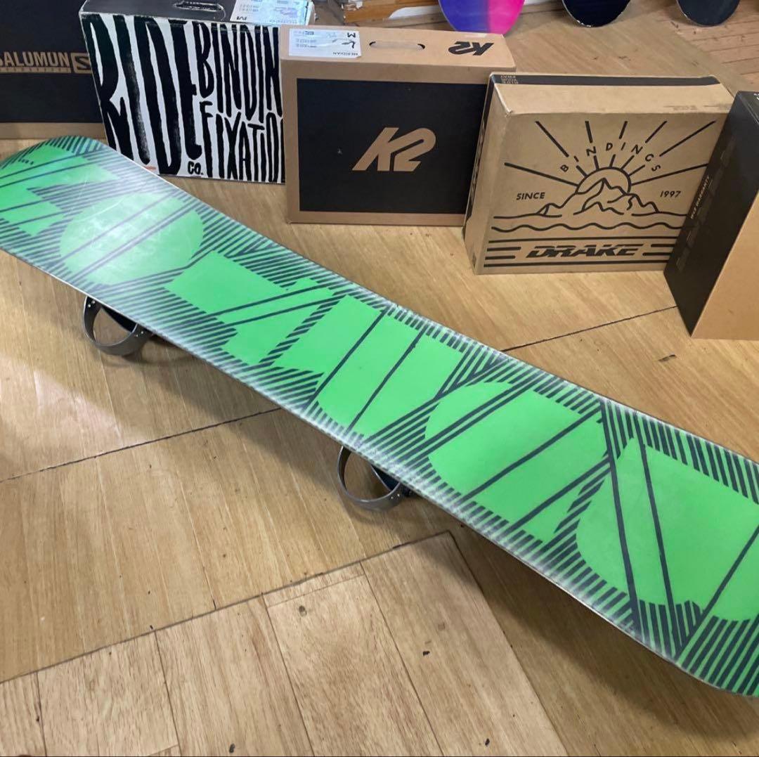 【初心者おすすめ】BURTON CLASH 151cm × DRAKE セット