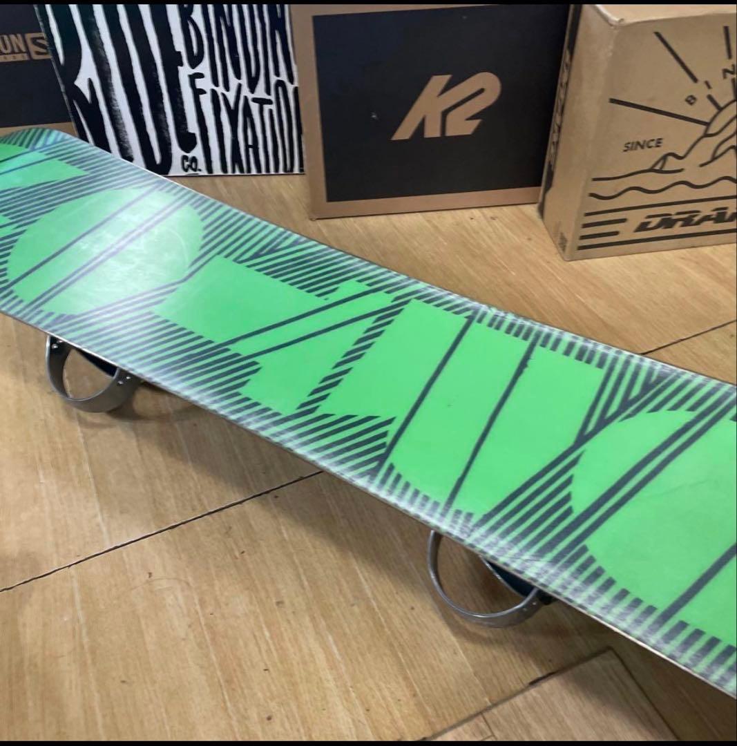 【初心者おすすめ】BURTON CLASH 151cm × DRAKE セット