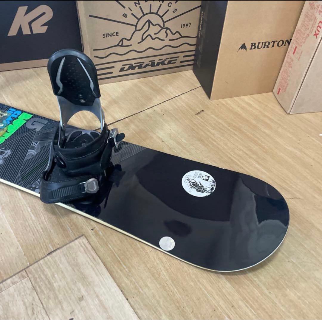 【初心者おすすめ】BURTON CLASH 151cm × DRAKE セット