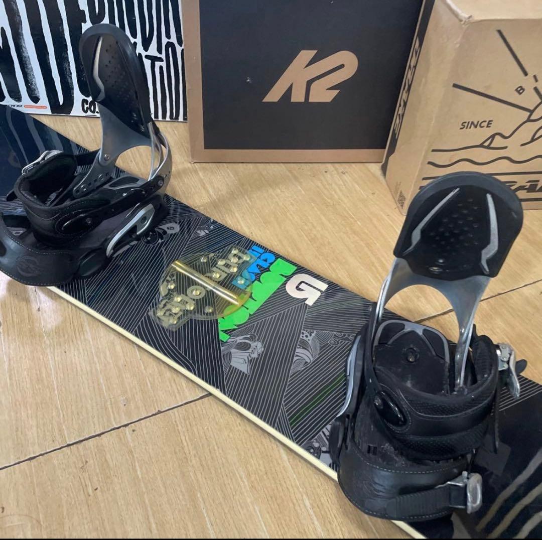 【初心者おすすめ】BURTON CLASH 151cm × DRAKE セット