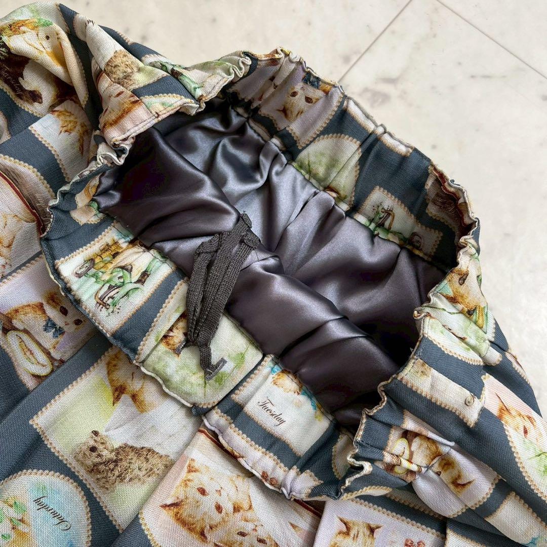 Franche lippee フランシュリッペ Diary スカート 猫柄