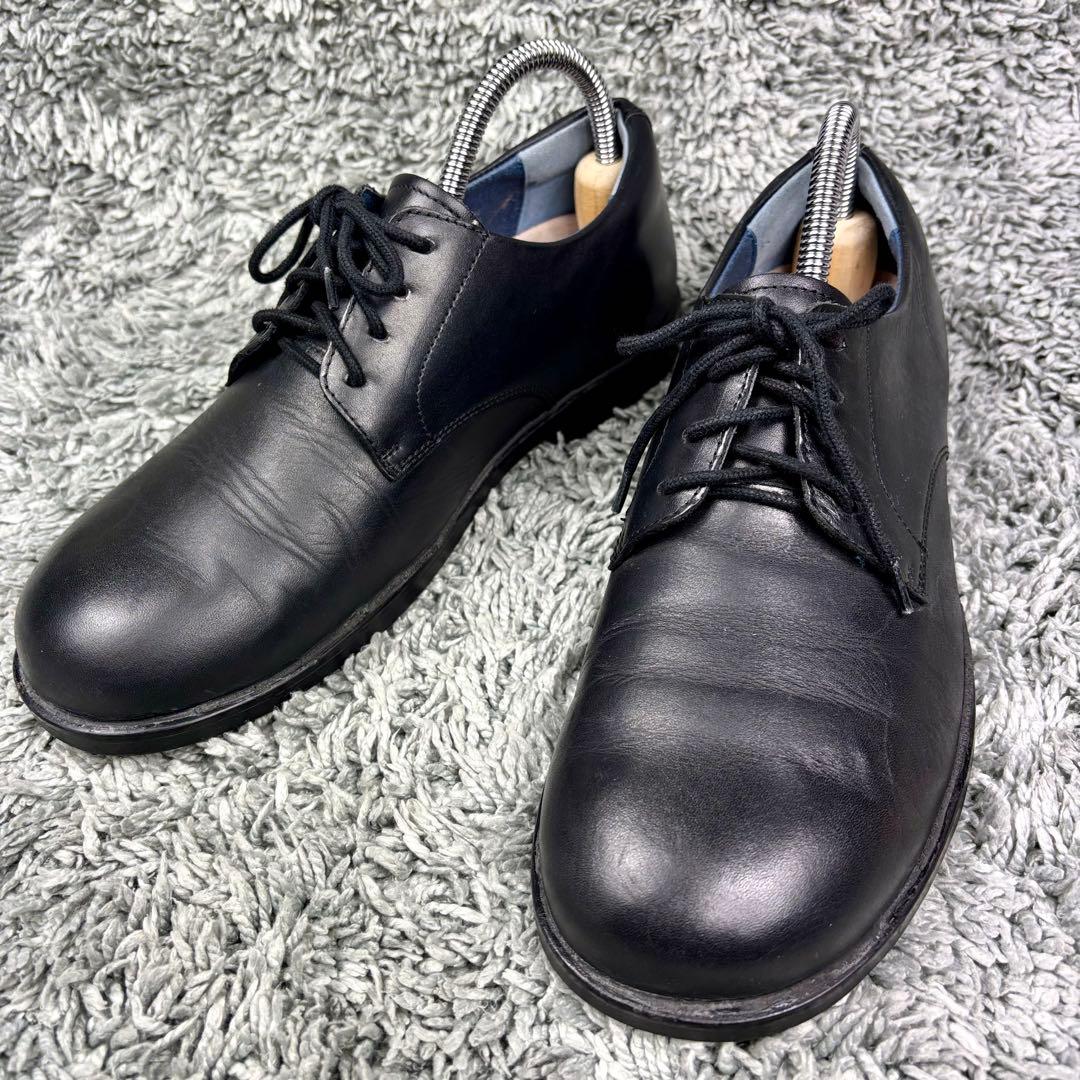 Birkenstock ジャレン ブラック 40 レザー プレーントゥ