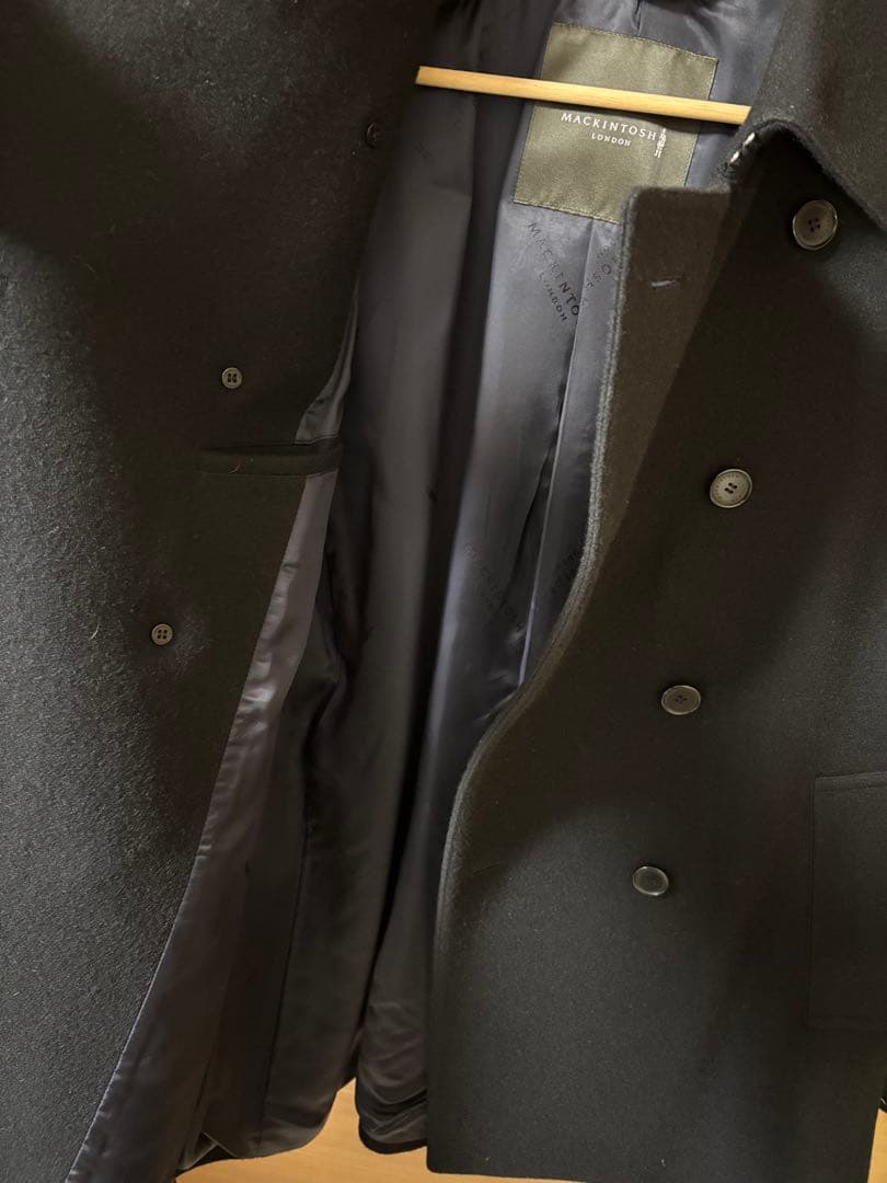 d*e様 Macintosh ピーコート ブラックネイビー