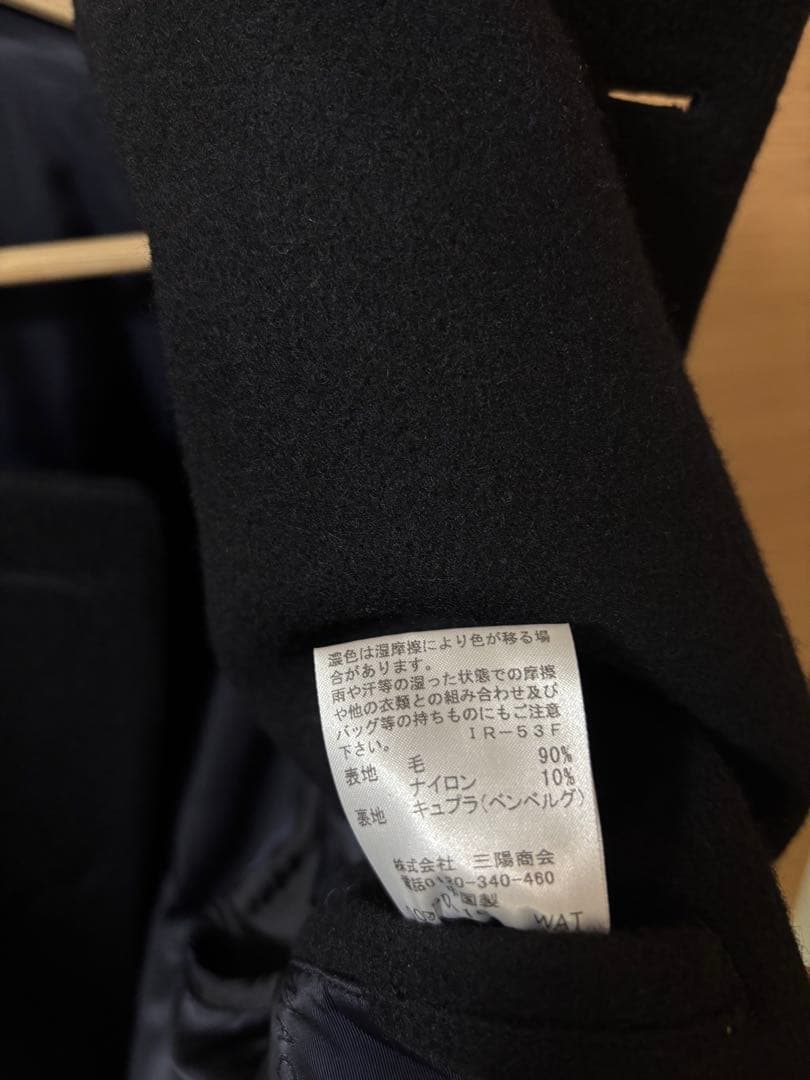 d*e様 Macintosh ピーコート ブラックネイビー