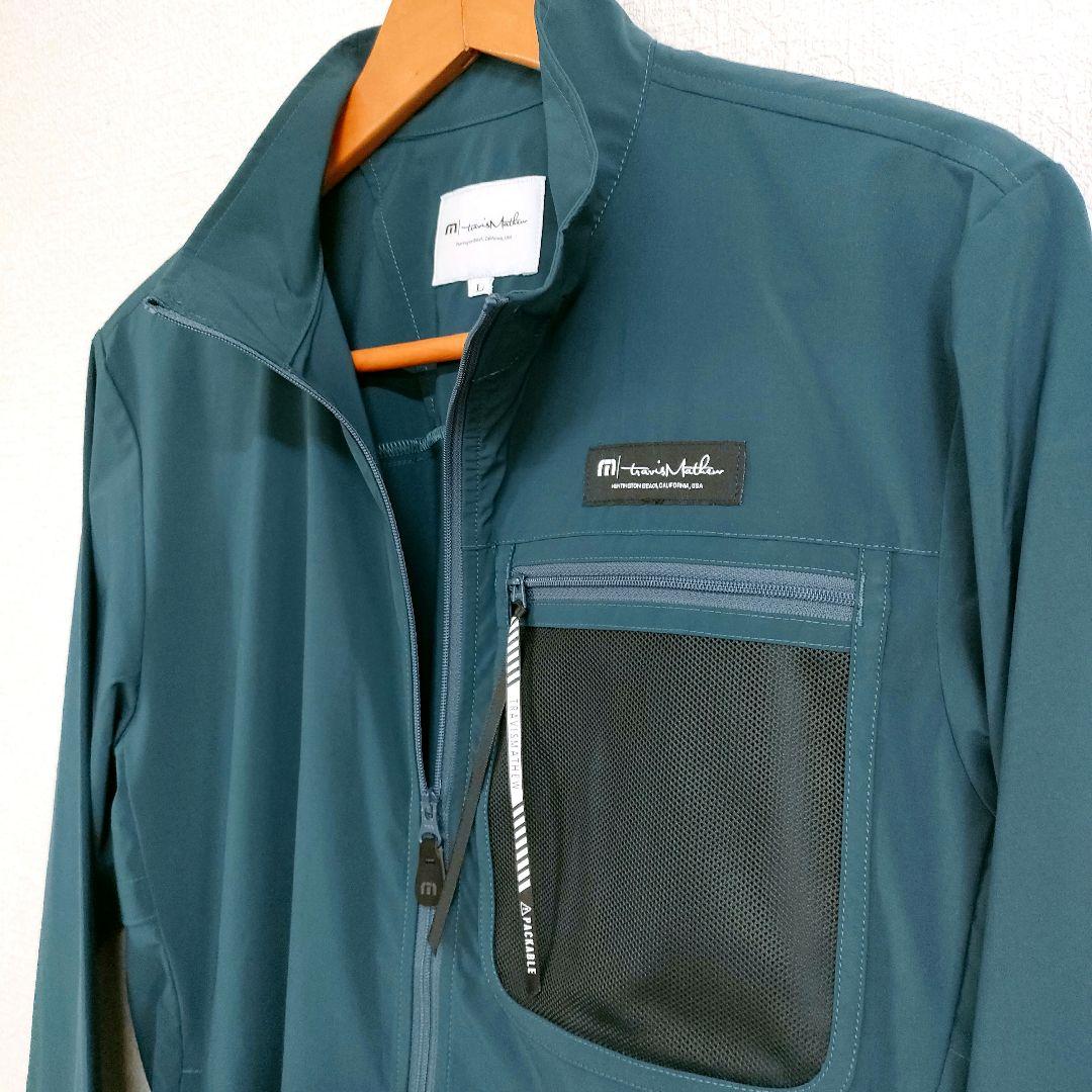 ほぼ未使用✨TravisMathewトラヴィスマシュー　ジップアップジャンパーL