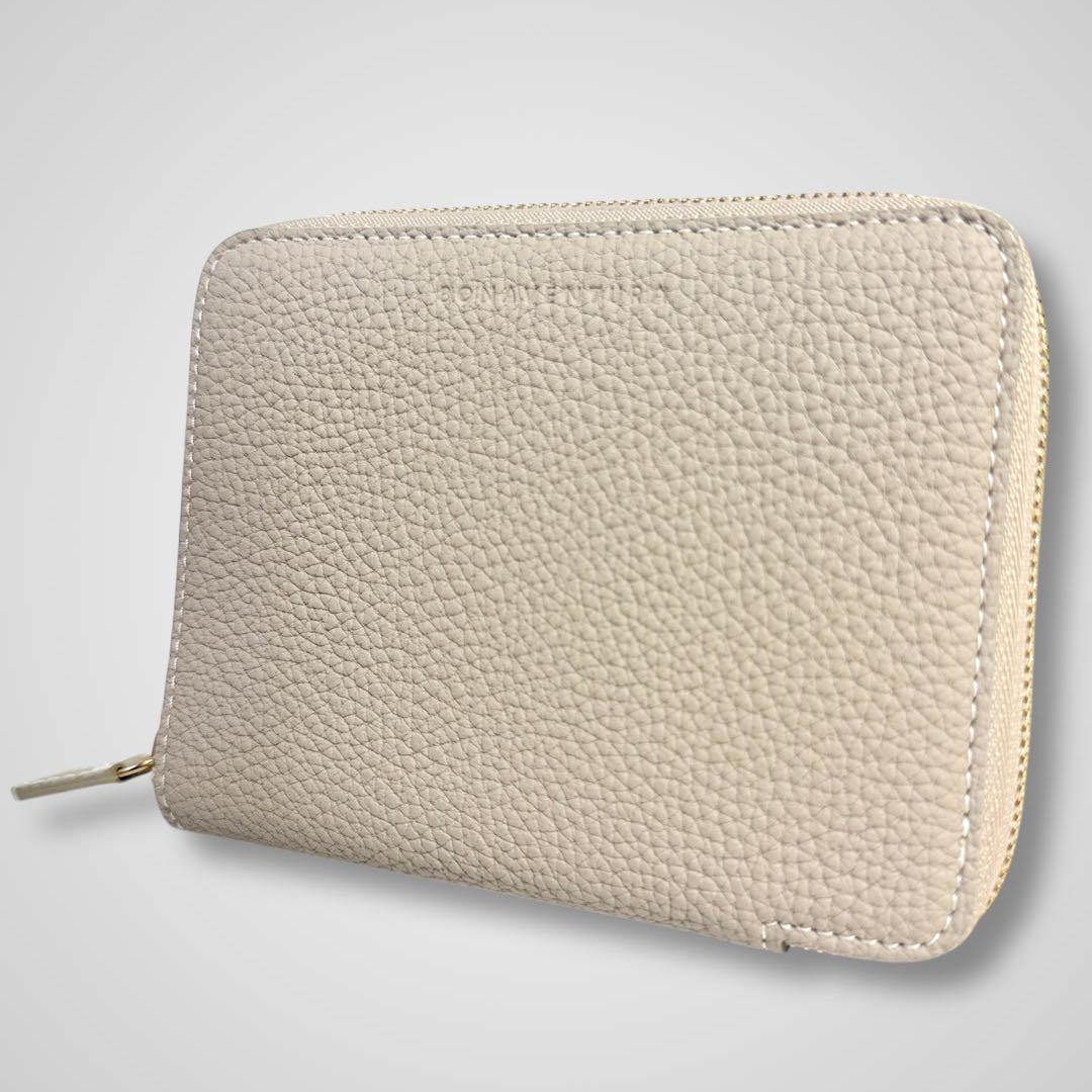 未使用級 BONAVENTURA ボナベンチュラ ラウンドジップ 二つ折り財布