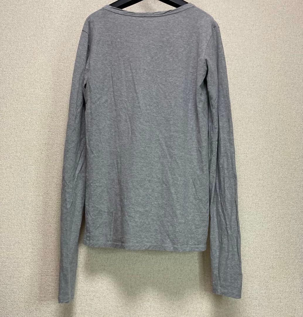 SEA グレー ヴィンテージコットン L/S TEE ロンT シー rie