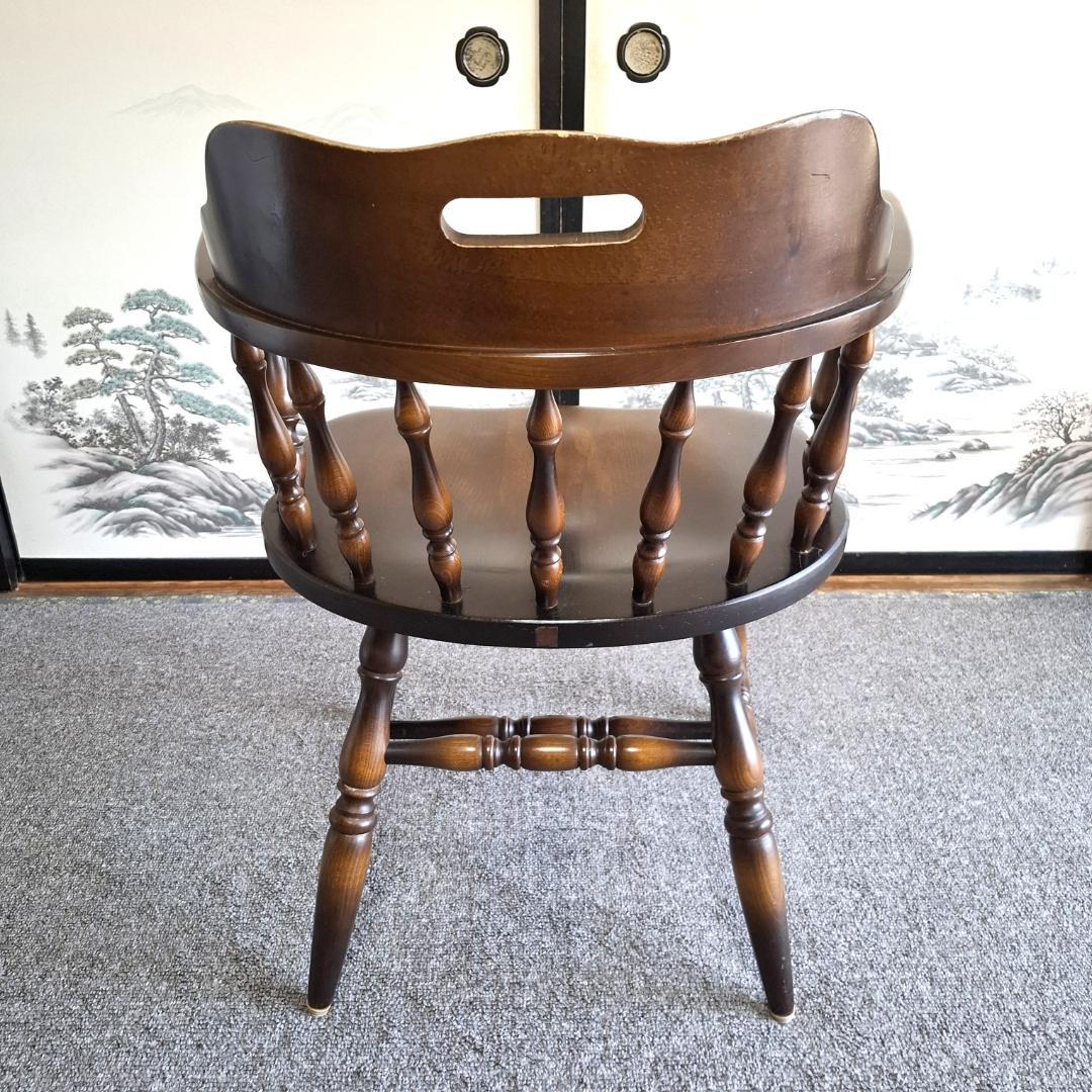 ③★飛騨産業★キツツキマーク★ウィンザーチェア★ダイニングチェア★