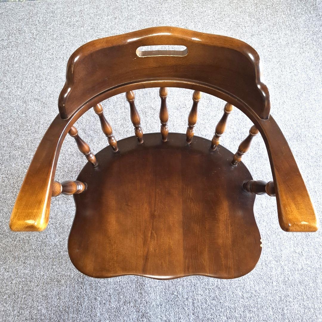 ③★飛騨産業★キツツキマーク★ウィンザーチェア★ダイニングチェア★