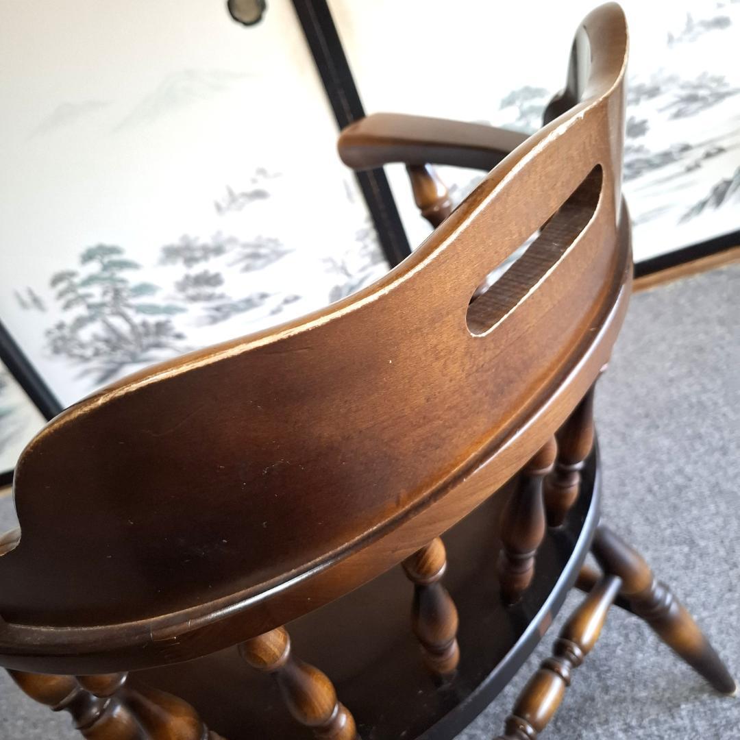 ③★飛騨産業★キツツキマーク★ウィンザーチェア★ダイニングチェア★