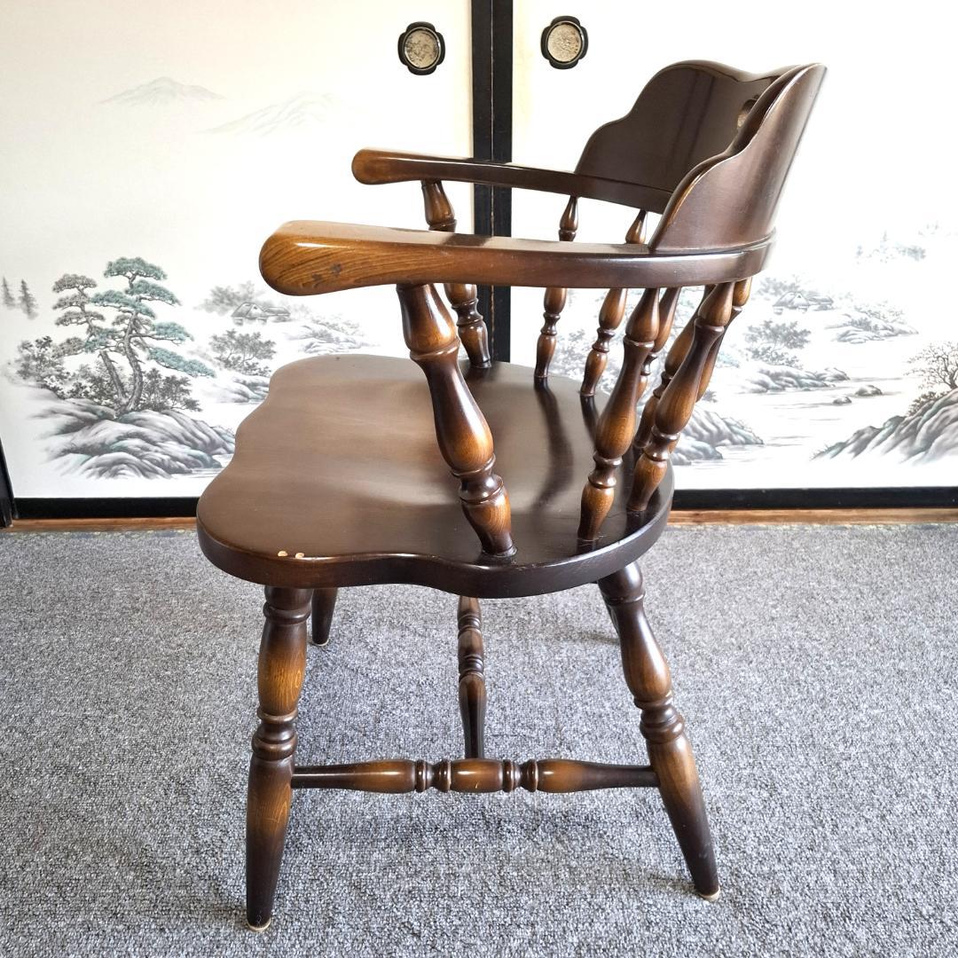 ③★飛騨産業★キツツキマーク★ウィンザーチェア★ダイニングチェア★