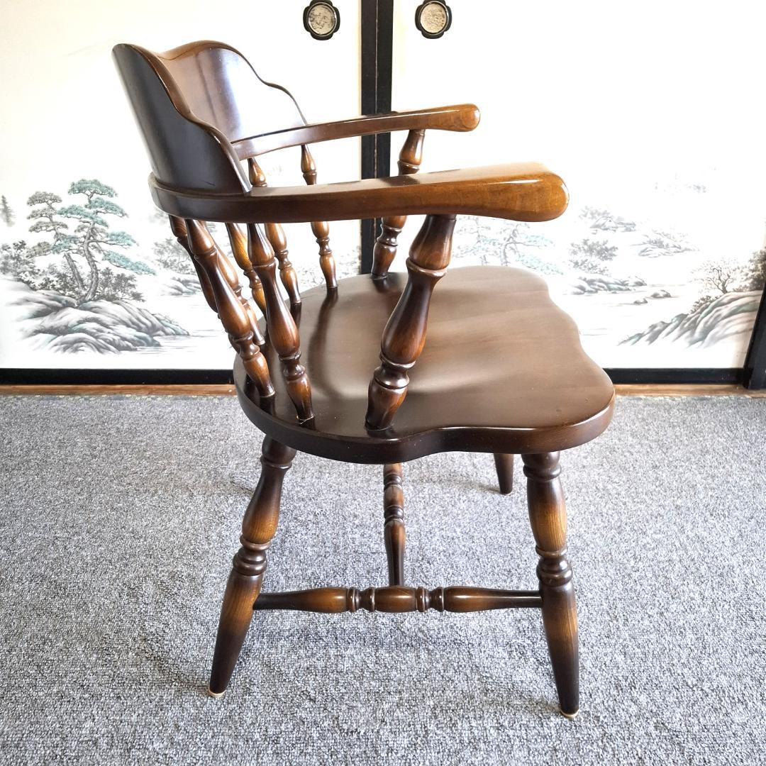 ③★飛騨産業★キツツキマーク★ウィンザーチェア★ダイニングチェア★