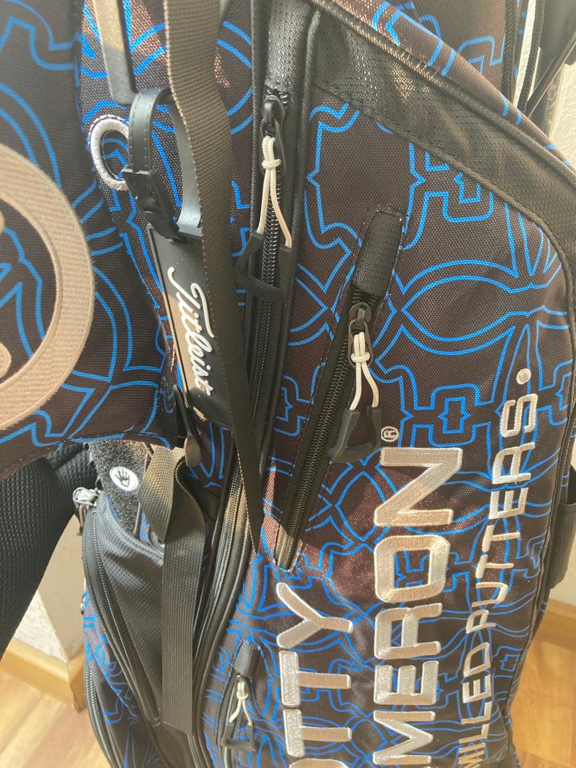 SCOTTY CAMERON キャディバッグ 青黒 ゴルフスタンドバッグ