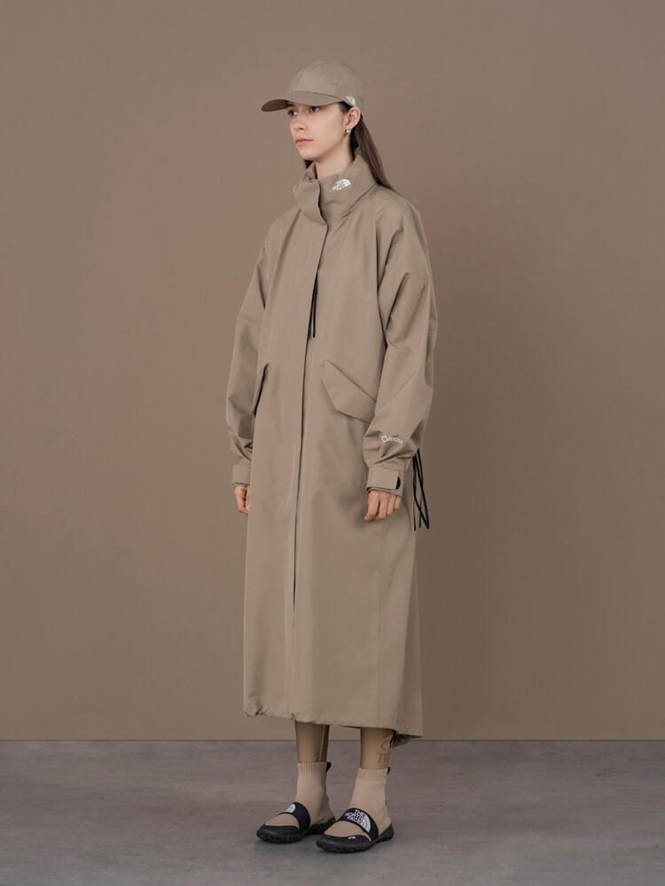 HYKE × THE NORTH FACE GTX MILITARY COAT