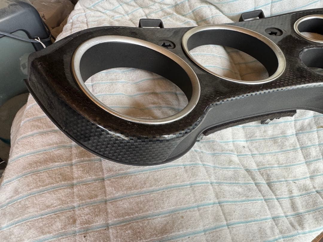 JZA80スープラ　後期　純正メーターパネル　純正カーボン調パネル付