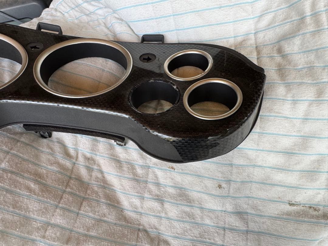 JZA80スープラ　後期　純正メーターパネル　純正カーボン調パネル付