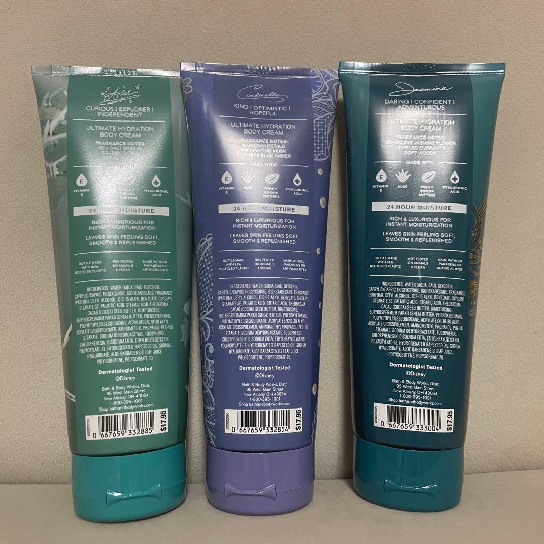 BBW ❁　プリンセス　3本セット　Bath and body works