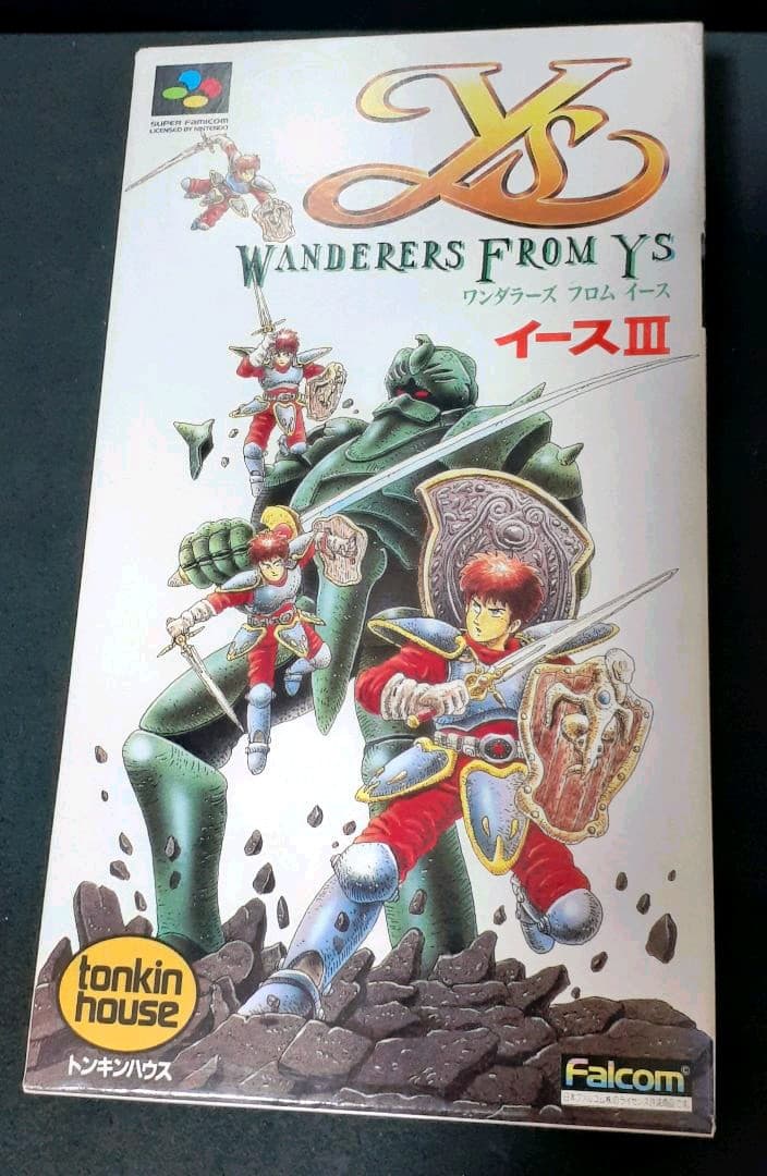 【未使用】イースIII WANDERERS FROM Ys
