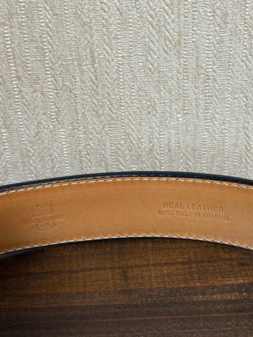 Whitehouse CoxレザーベルトB.1859