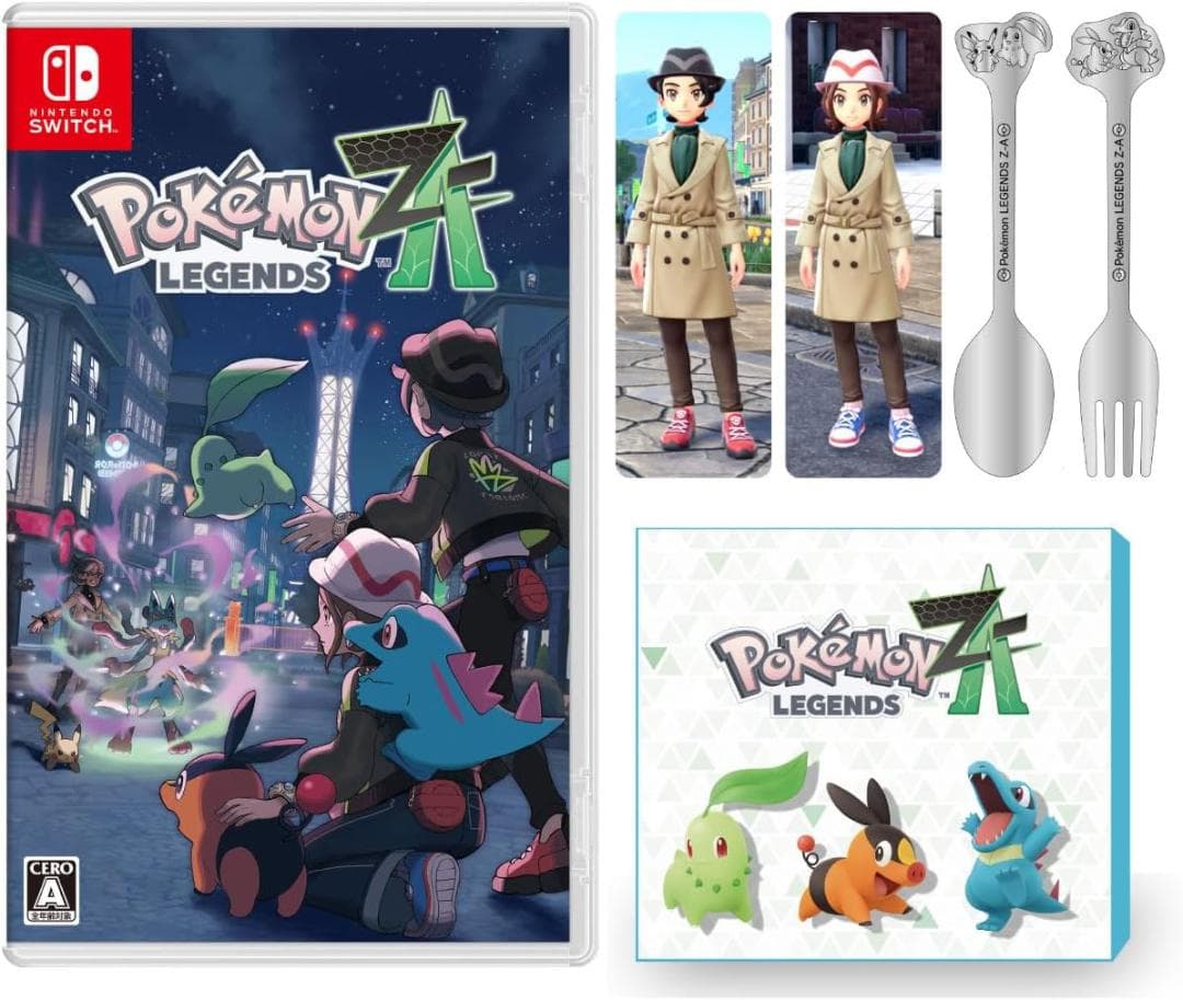 Pokémon LEGENDS Z-A ZA ポケモン Switch ama限定