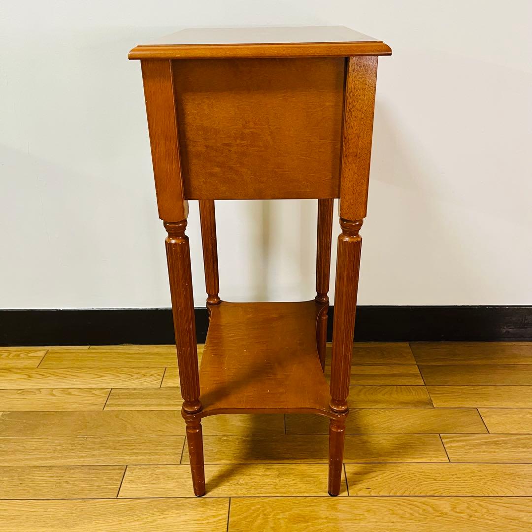 希少　ヨーロピアン　電話台　サイドテーブル　アンティーク家具 店舗什器 飾り台