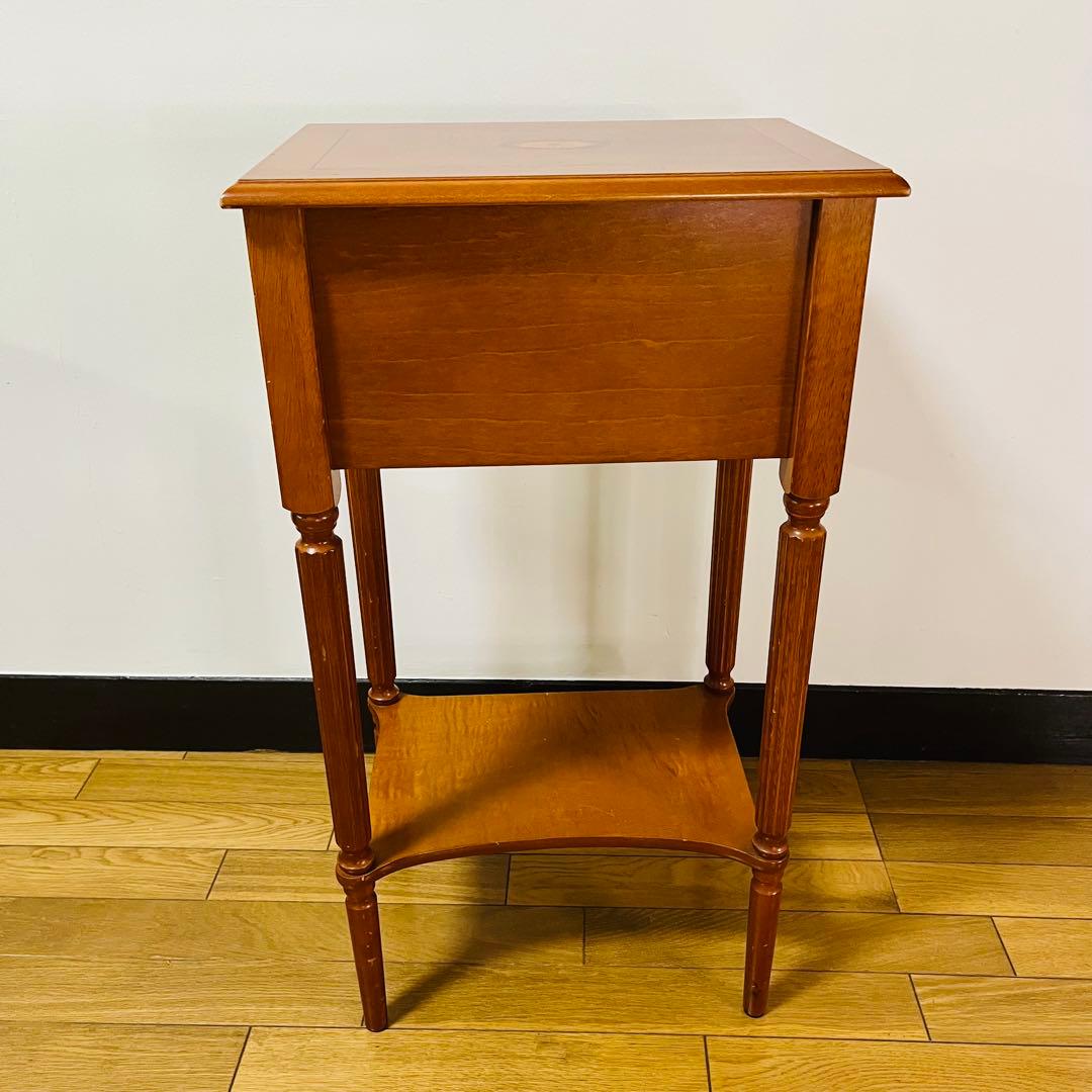 希少　ヨーロピアン　電話台　サイドテーブル　アンティーク家具 店舗什器 飾り台