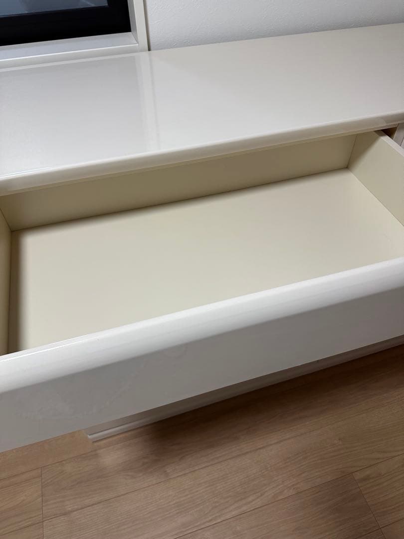 ニトリ 4段チェスト ホワイト 幅120cm