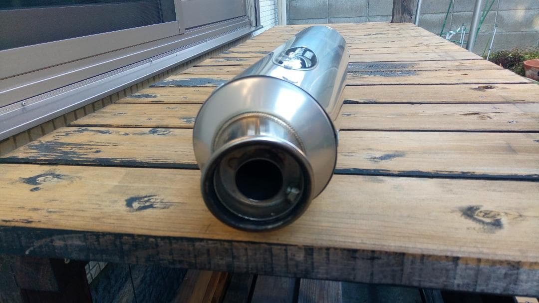 XJR1300用マフラー　Nojima FASARM チタン