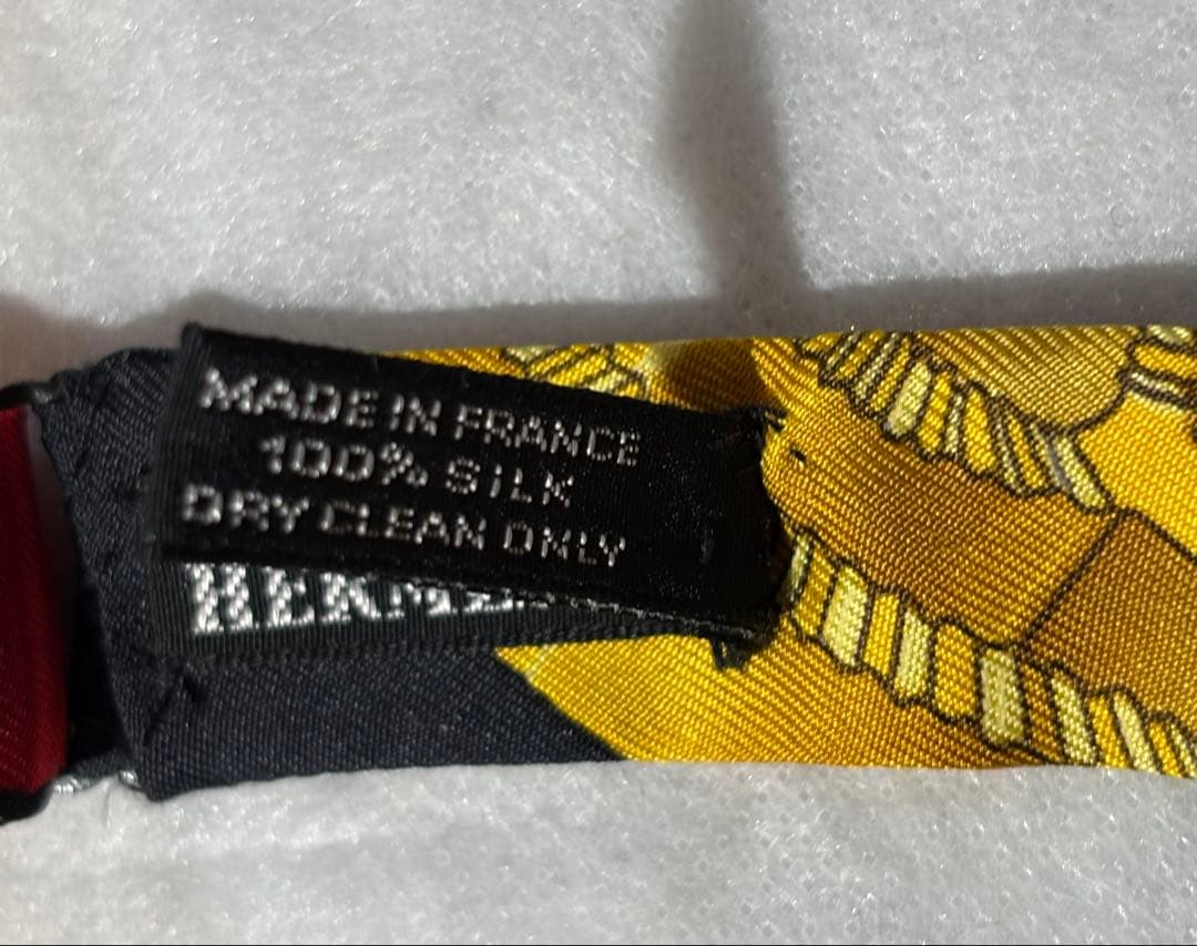 美品❗️HERMES エルメス、ヌーパピヨンシルク蝶ネクタイ