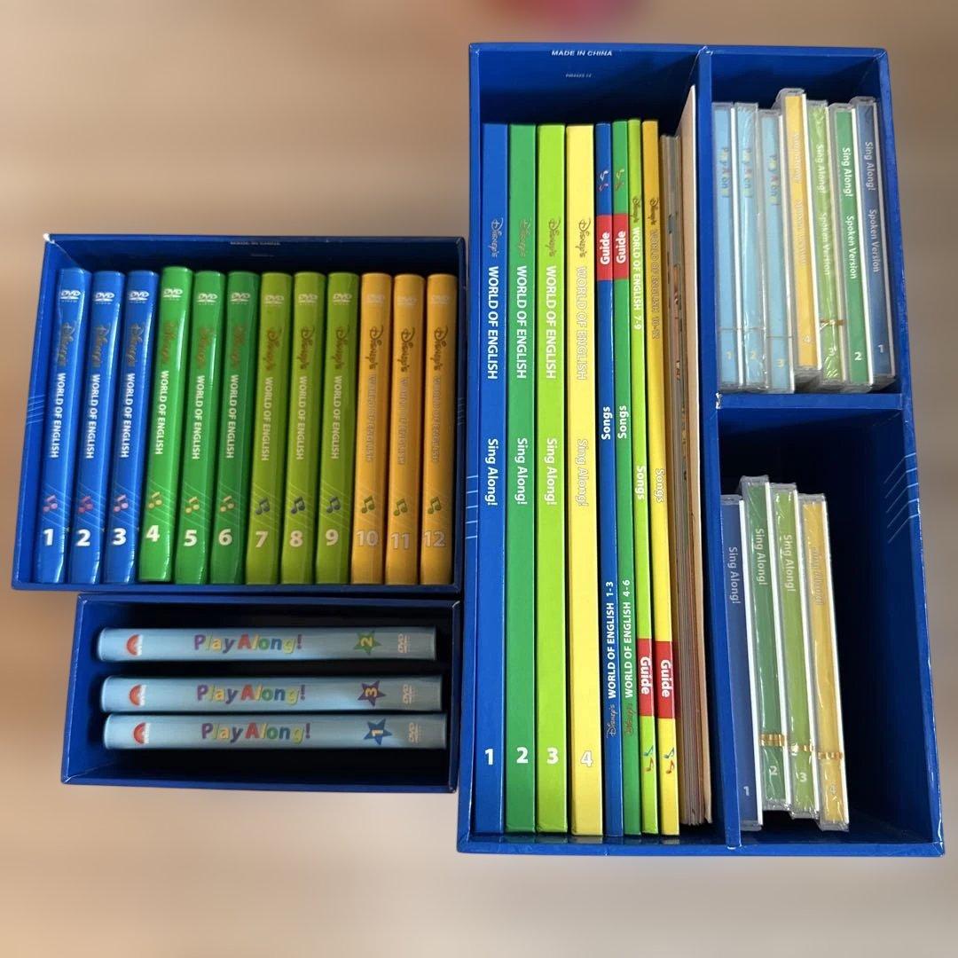 R*a様 新品未使用含む！Disney英語システムCD・DVDその他セット