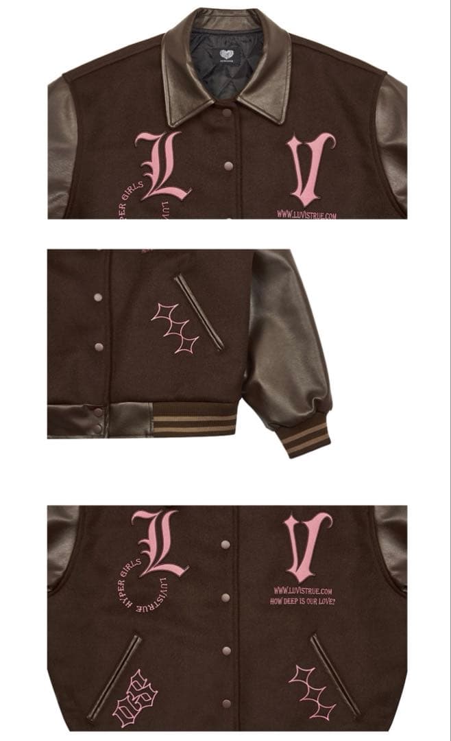 10月限定価格 LUV IS TRUE STADIUM JACKET スタジャン