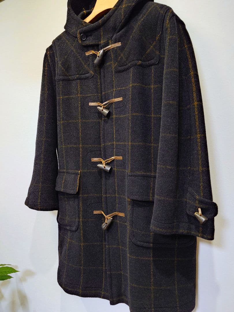 グレンフェル grenfell ヘリンボーン ダッフル ダッフルコート