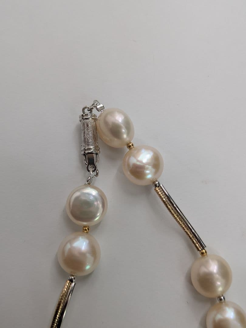 パール ネックレス SV925 マベパール アクセサリー 真珠