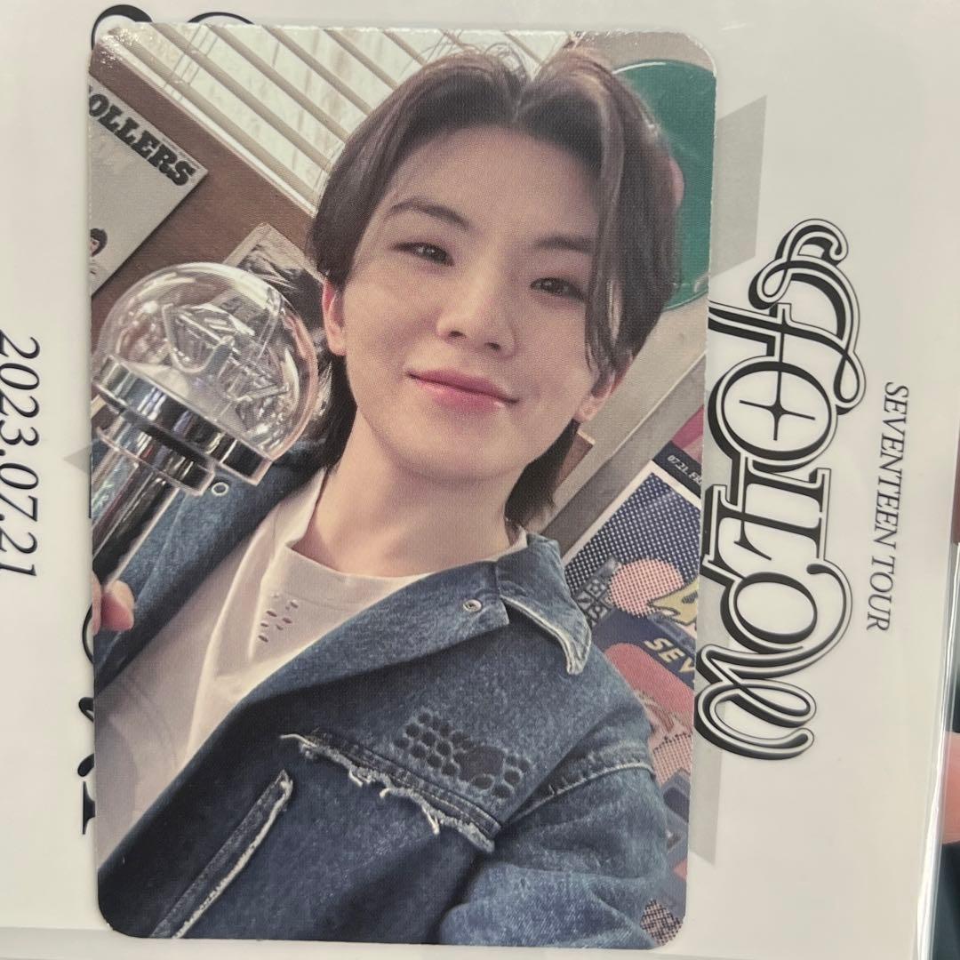 セブチ SEVENTEEN FOLLOW CARAT ZONE ウジ トレカ