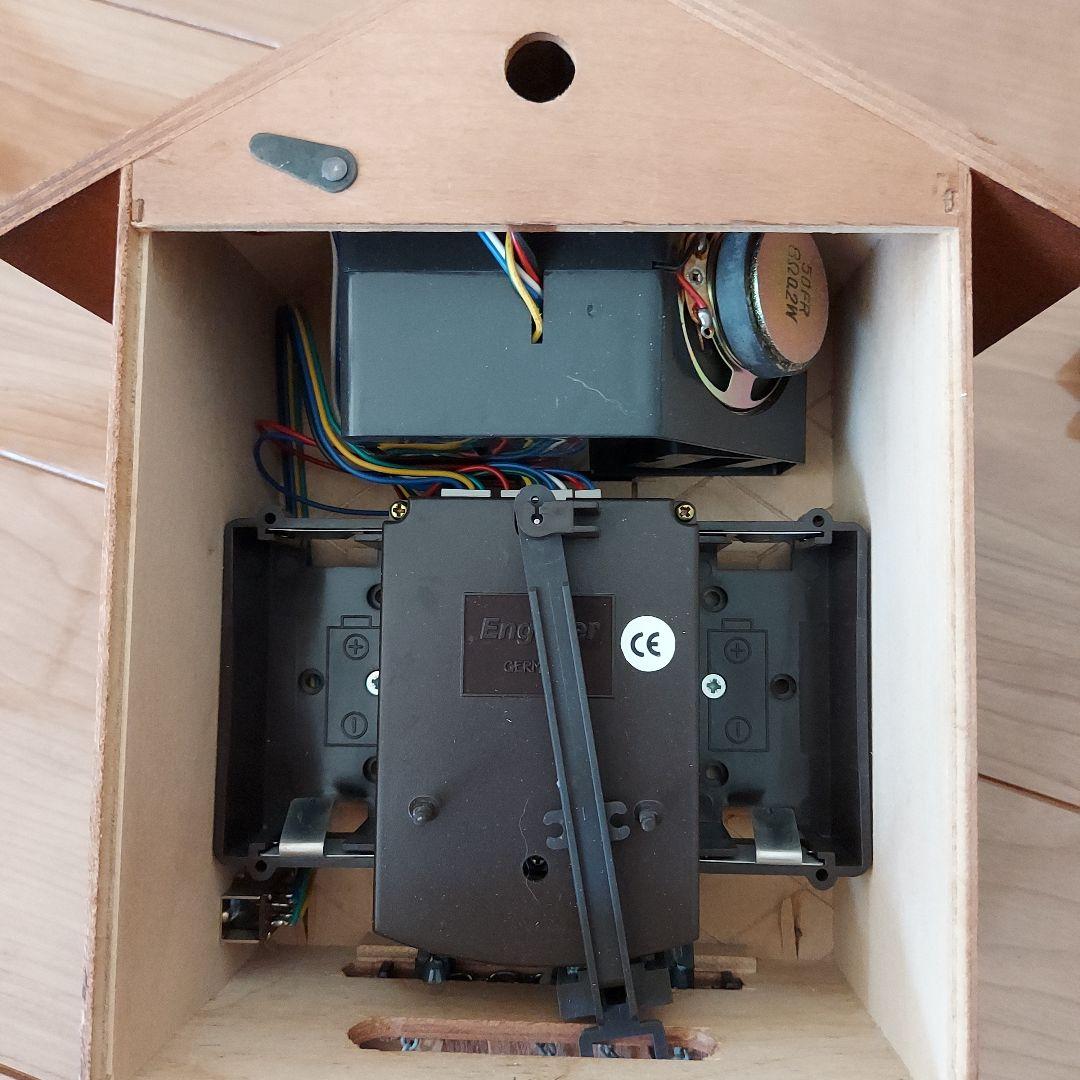 木製鳩時計　スイス製