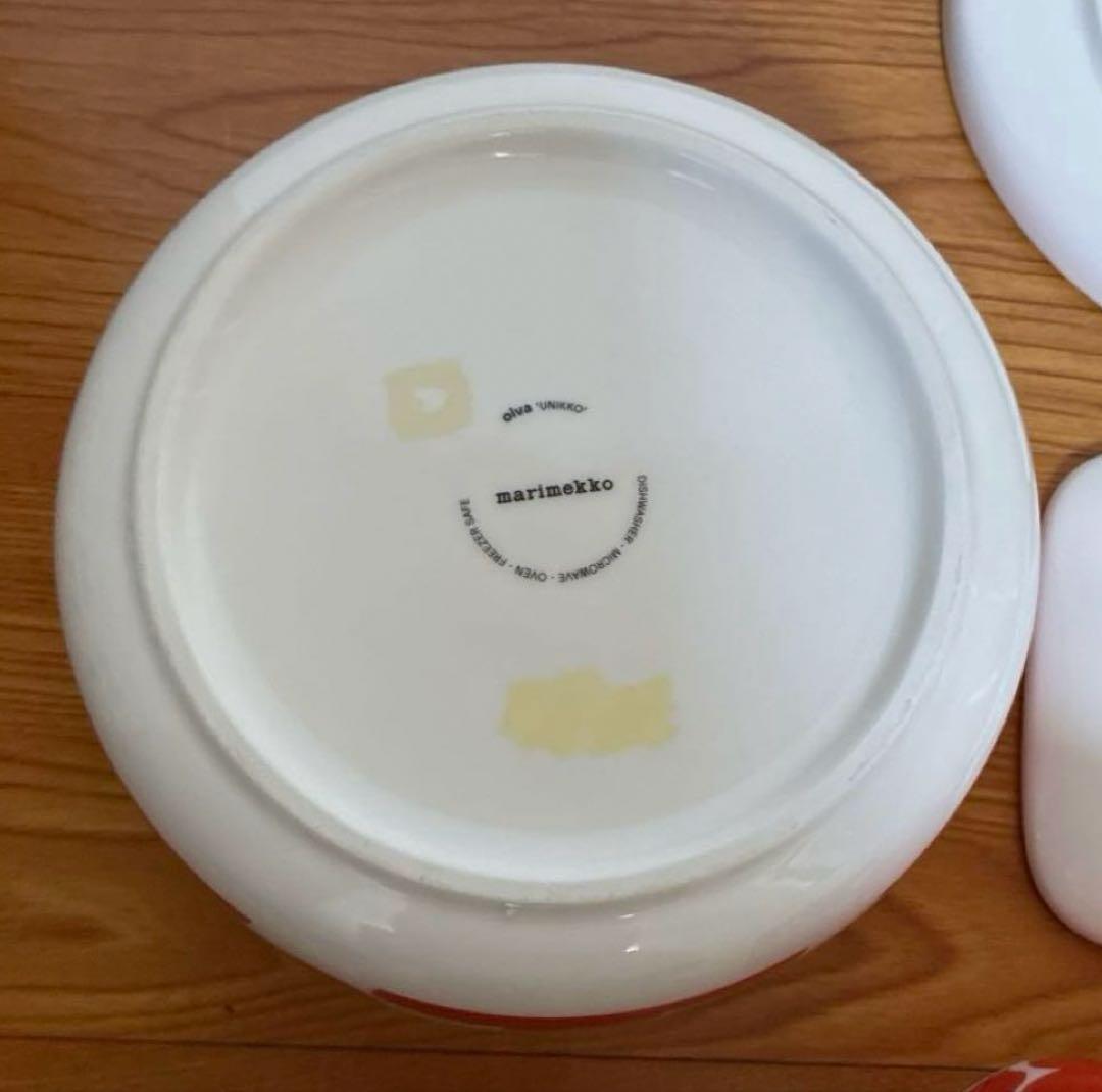 ◉マリメッコ◉Redウニッコ食器６点セット◉