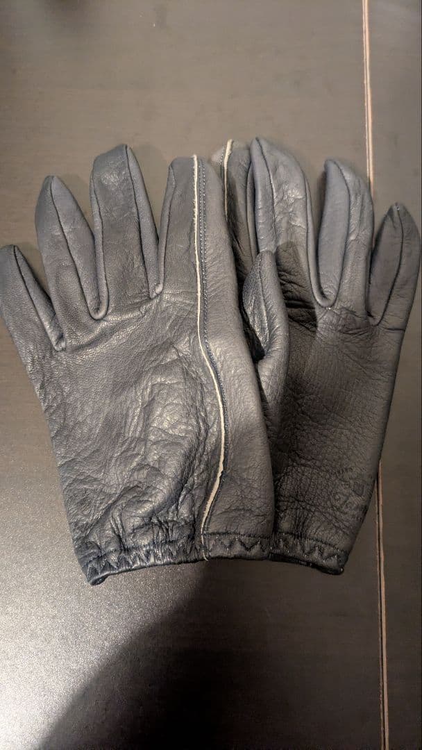 美品☆ランプグローブ　ネイビー☆