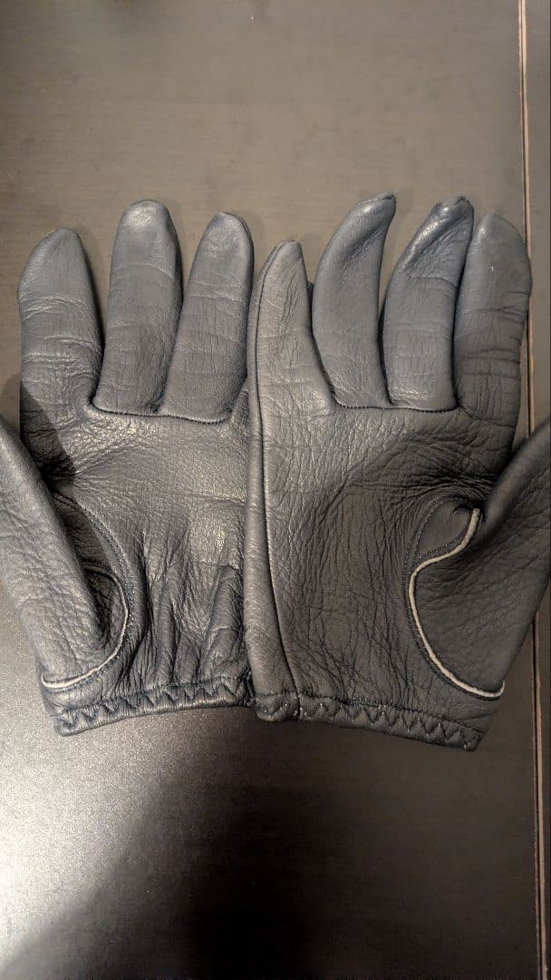 美品☆ランプグローブ　ネイビー☆