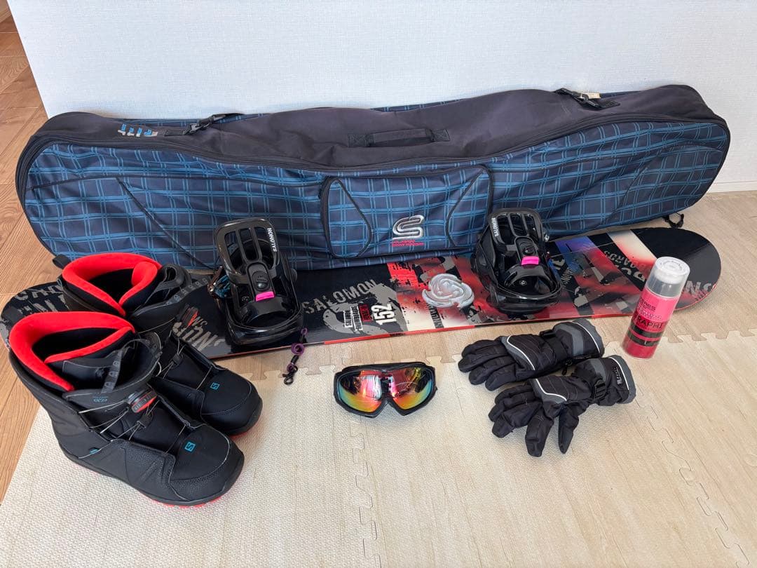 SALOMON スノーボード 152cm セット