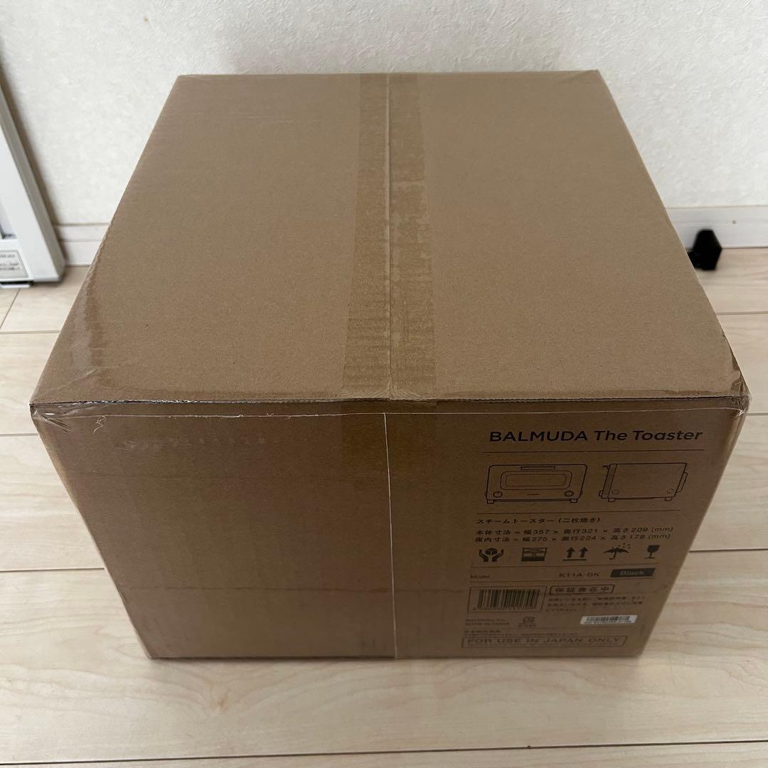 【新品】バルミューダ/スチームトースター/K11A-BK/ブラック