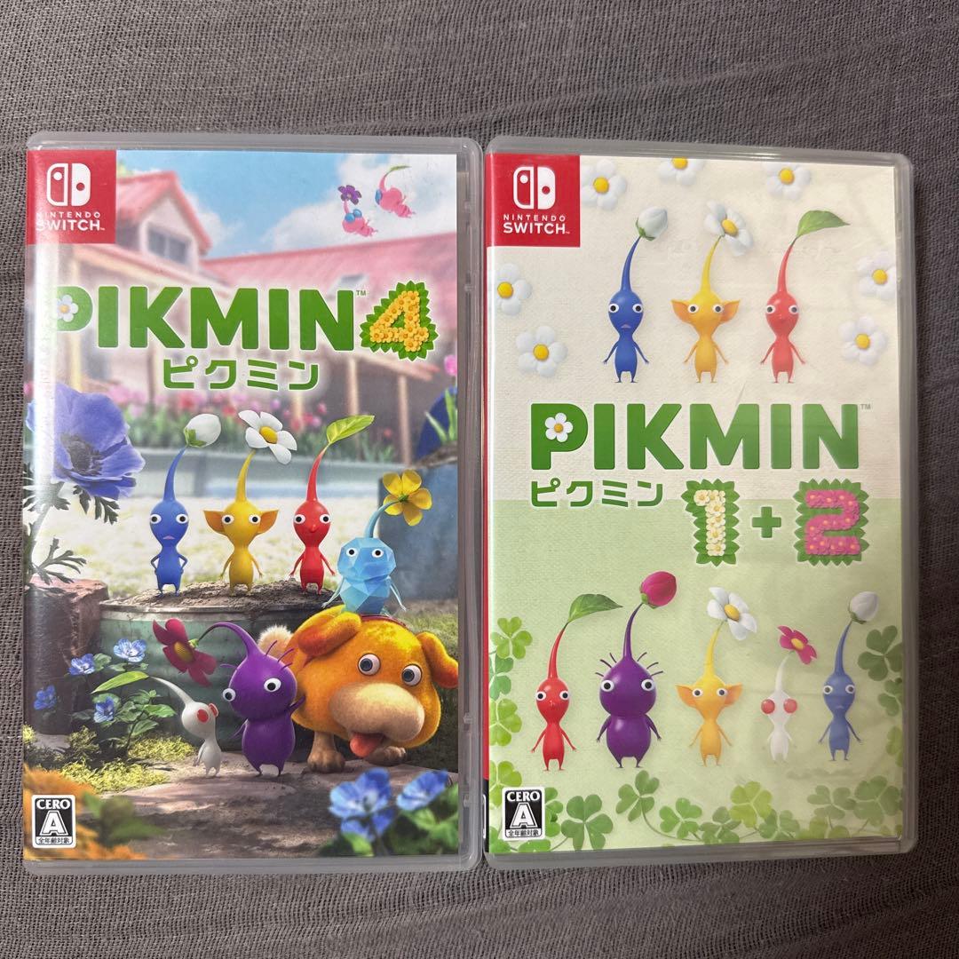 ピクミン1+2 、ピクミン4 セット売り　Switch