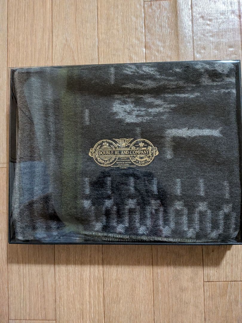 RRL マフラー　イギリス製　新品未使用