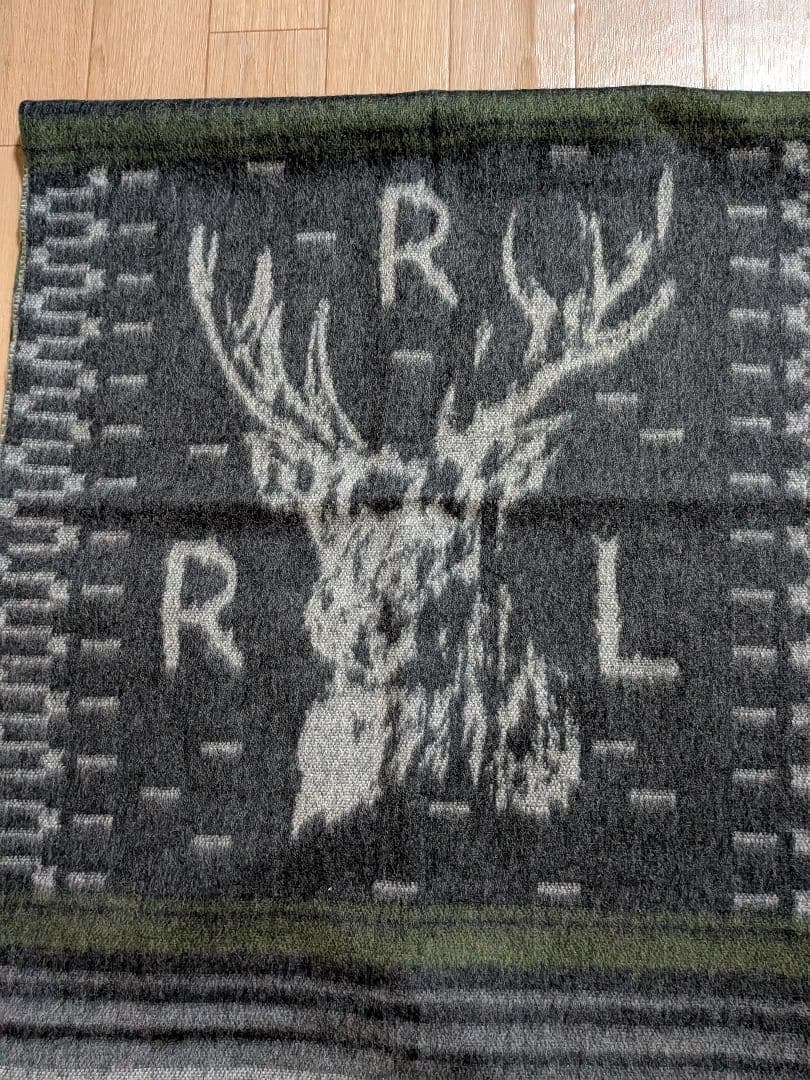 RRL マフラー　イギリス製　新品未使用